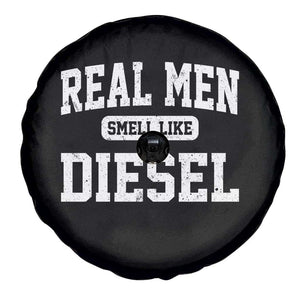 Funny Truck Mechanic Spare Tire Cover Real Men Smell Like Diesel