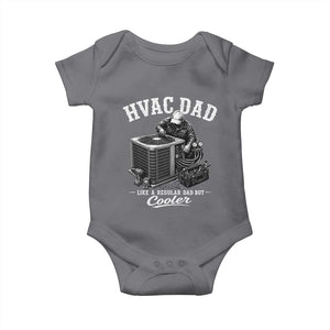 HVAC Dad Baby Onesie Funny Technician Fathers Day Graphic