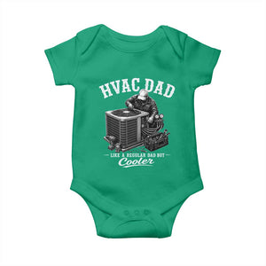 HVAC Dad Baby Onesie Funny Technician Fathers Day Graphic