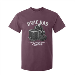 HVAC Dad T Shirt For Kid Funny Technician Fathers Day Graphic