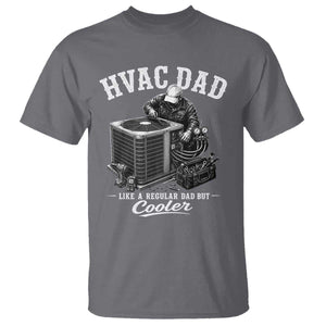 HVAC Dad T Shirt Funny Technician Fathers Day Graphic