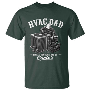 HVAC Dad T Shirt Funny Technician Fathers Day Graphic