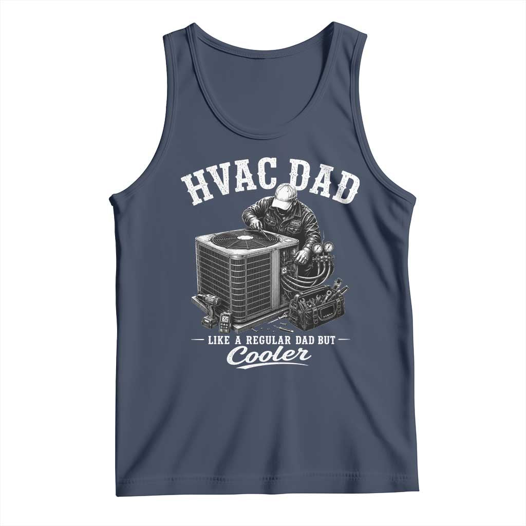 HVAC Dad Tank Top Funny Technician Fathers Day Graphic