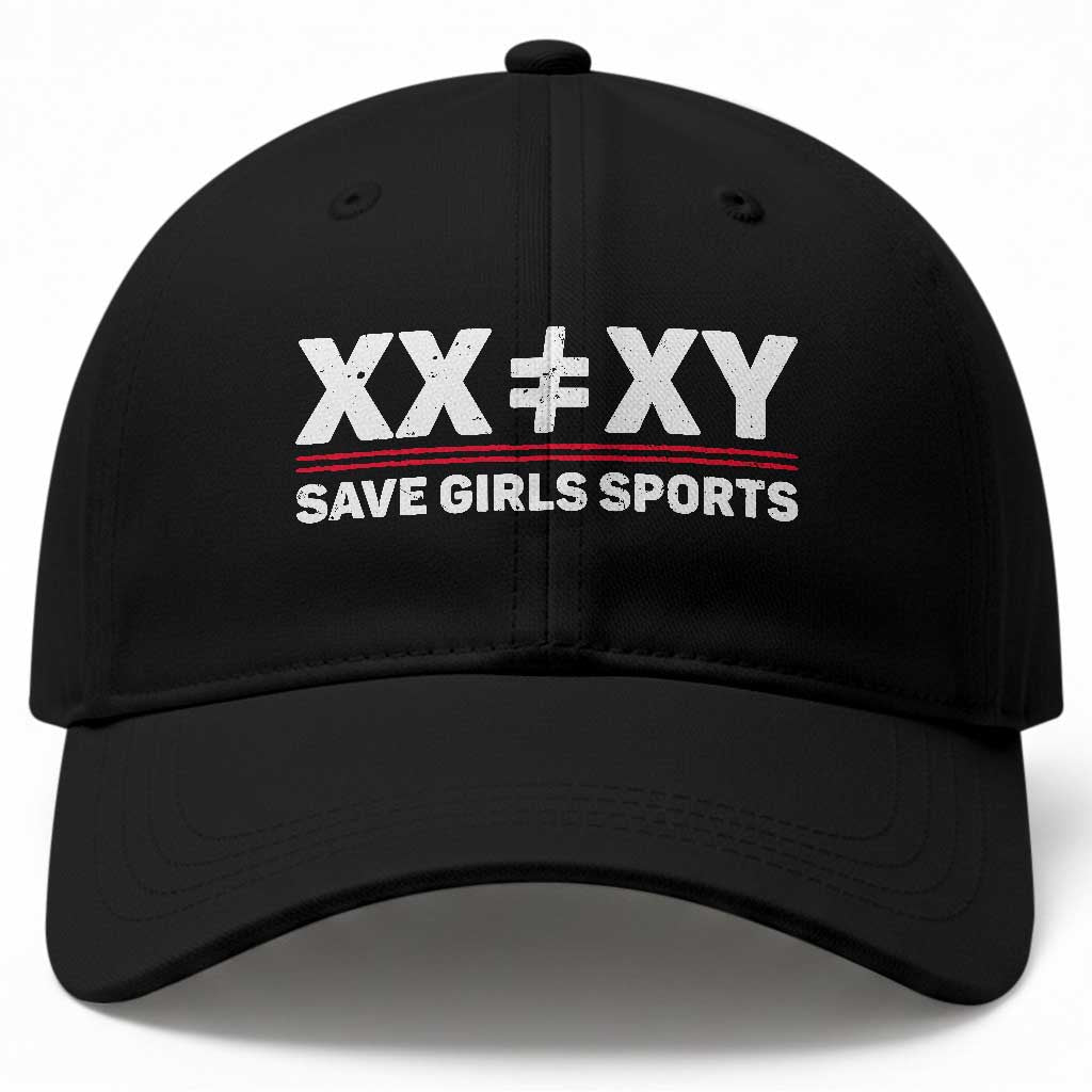 XX Does Not Equal XY Save Girls Sports Baseball Cap