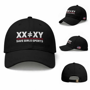 XX Does Not Equal XY Save Girls Sports Baseball Cap