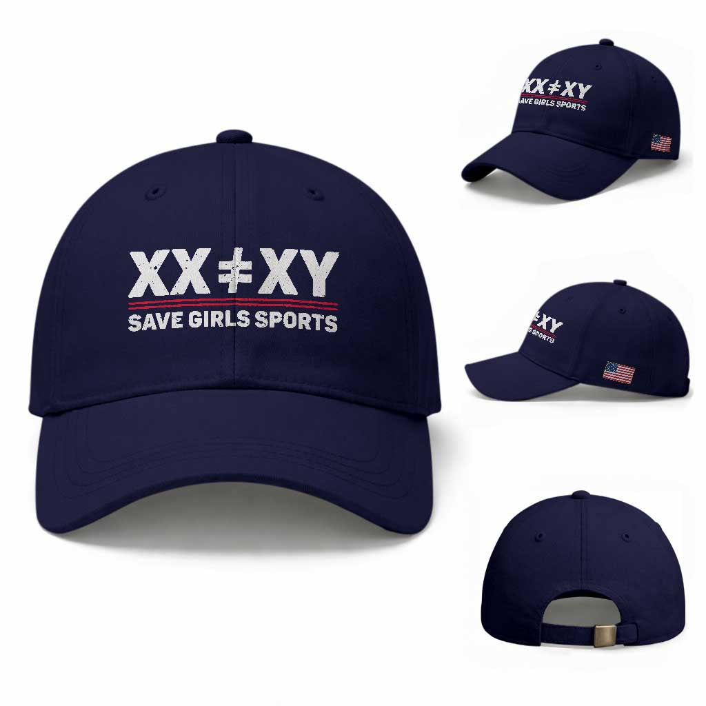 XX Does Not Equal XY Save Girls Sports Baseball Cap