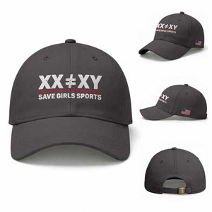 XX Does Not Equal XY Save Girls Sports Baseball Cap