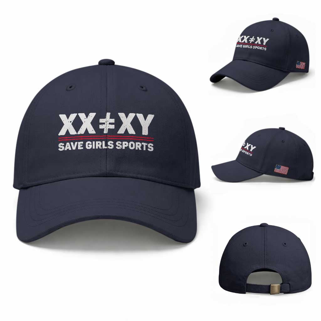 XX Does Not Equal XY Save Girls Sports Baseball Cap