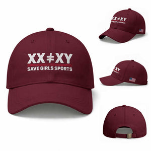XX Does Not Equal XY Save Girls Sports Baseball Cap
