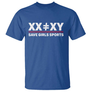 XX Does Not Equal XY Save Girls Sports T Shirt