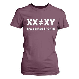 XX Does Not Equal XY Save Girls Sports T Shirt For Women