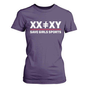 XX Does Not Equal XY Save Girls Sports T Shirt For Women