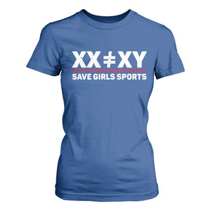 XX Does Not Equal XY Save Girls Sports T Shirt For Women