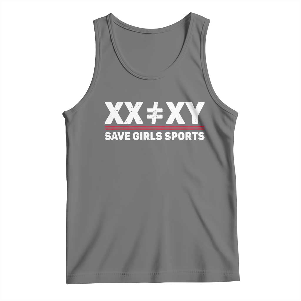 XX Does Not Equal XY Save Girls Sports Tank Top