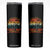 WKRP Turkey Drop Skinny Tumbler Funny Thanksgiving Day First Annual WKRP TS10 Black Print Your Wear