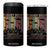 WKRP Turkey Drop 4 in 1 Can Cooler Tumbler Retro First Annual WKRP Funny Thanksgiving Day TS10 One Size: 16 oz Black Print Your Wear