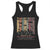 WKRP Turkey Drop Racerback Tank Top Retro First Annual WKRP Funny Thanksgiving Day - Print Your Wear