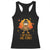 Save A Turkey Eat Pizza Racerback Tank Top Funny Thanksgiving - Print Your Wear
