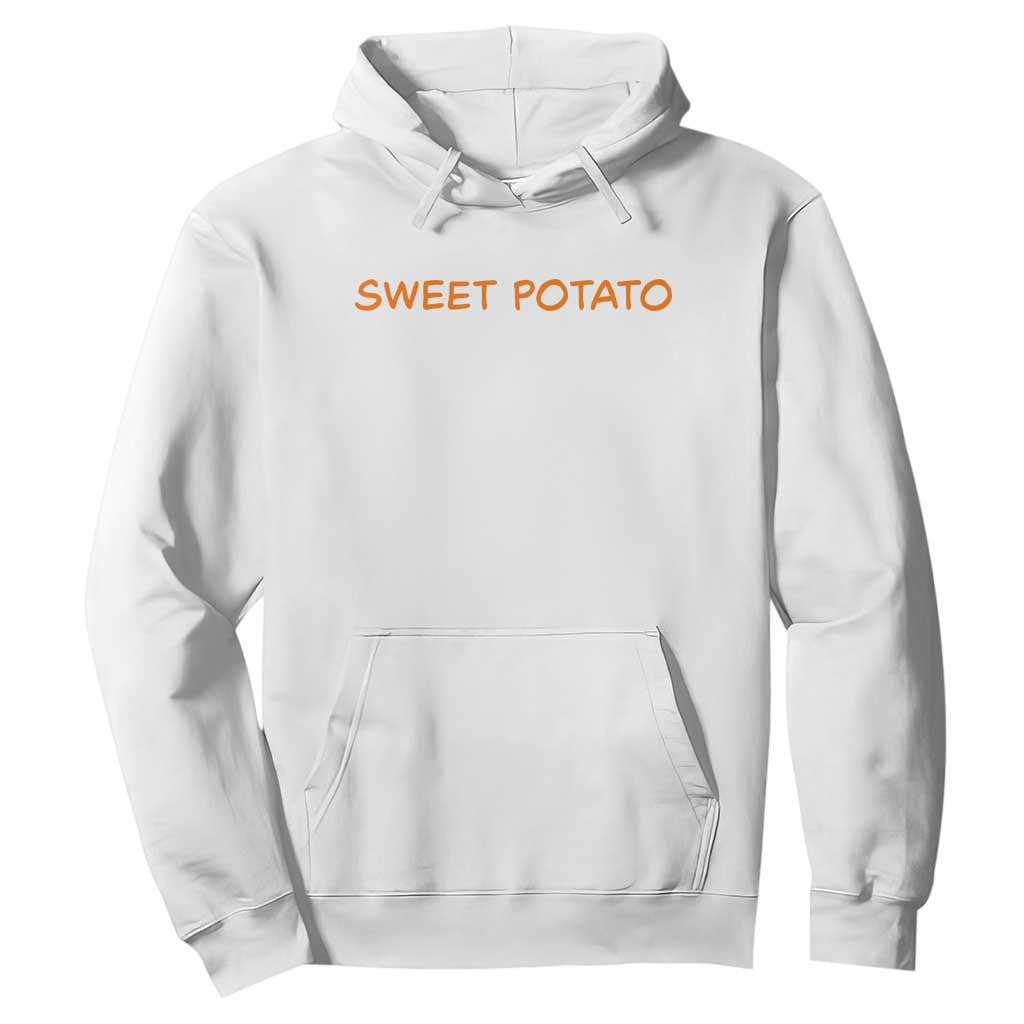 Matching Thanksgiving Couples Hoodie Funny Sweet Potato Fall Couple TS10 White Print Your Wear