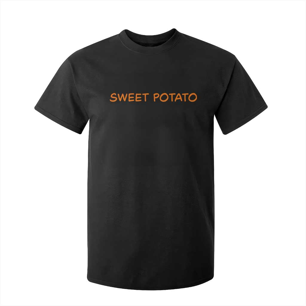 Matching Thanksgiving Couples T Shirt For Kid Funny Sweet Potato Fall Couple TS10 Black Print Your Wear
