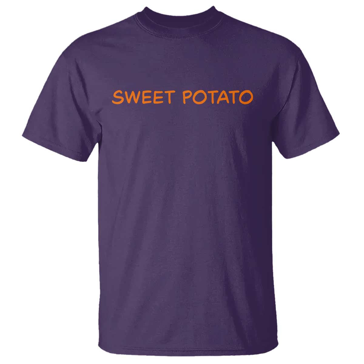 Matching Thanksgiving Couples T Shirt Funny Sweet Potato Fall Couple TS10 Purple Print Your Wear