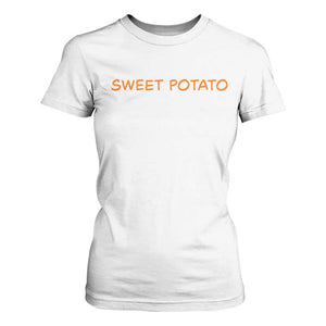 Matching Thanksgiving Couples T Shirt For Women Funny Sweet Potato Fall Couple TS10 White Print Your Wear