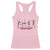Dancing Skeletons Breast Cancer Racerback Tank Top Skeleton Pink Ribbon Halloween - Print Your Wear