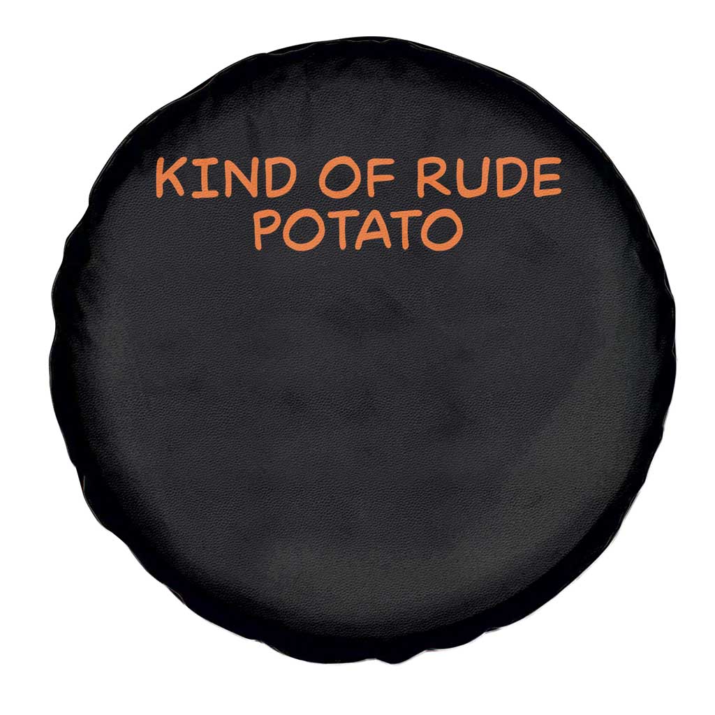 Matching Thanksgiving Couples Spare Tire Cover Funny Kind Of Rude Potato Fall Couple TS10 Print Your Wear