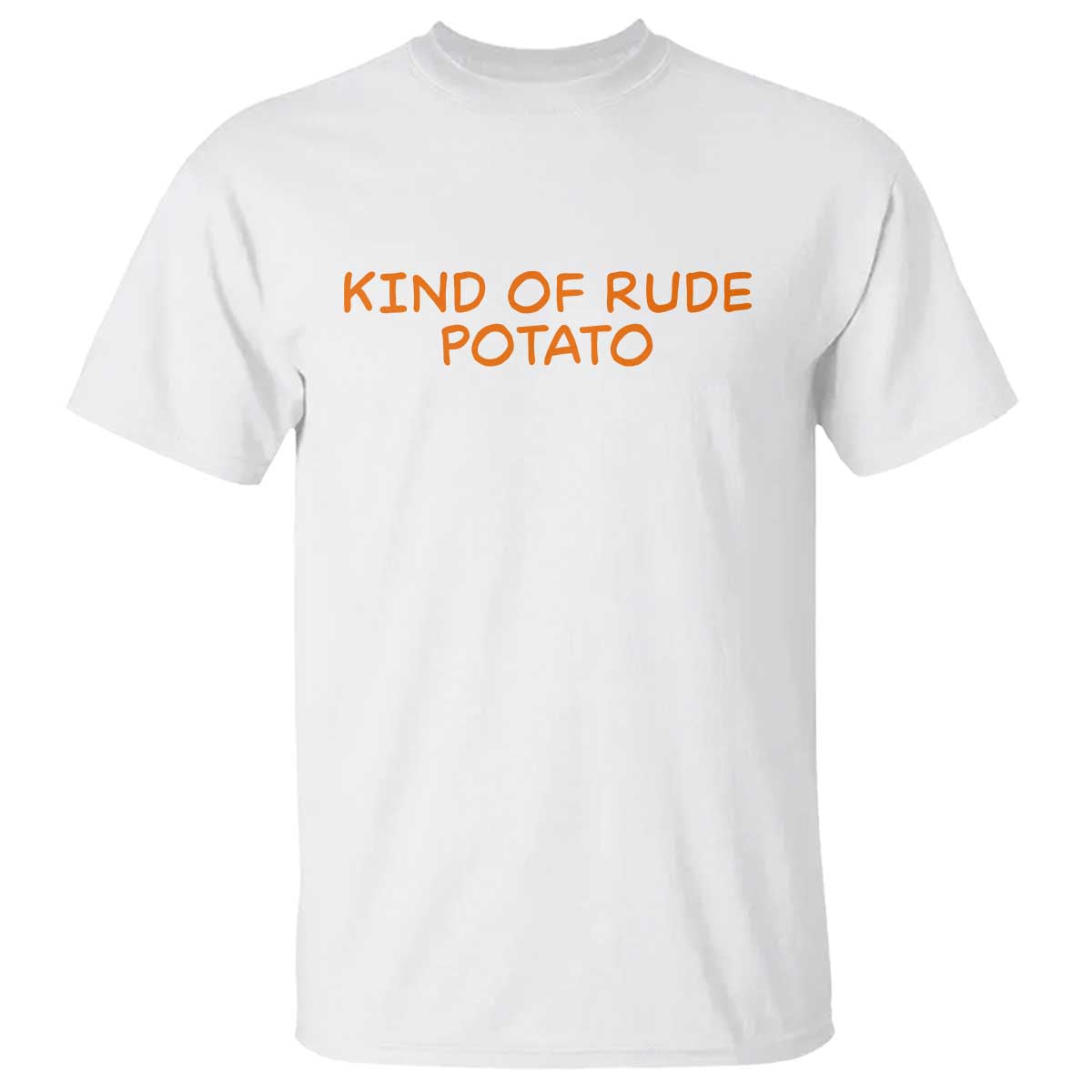 Matching Thanksgiving Couples T Shirt Funny Kind Of Rude Potato Fall Couple TS10 White Print Your Wear