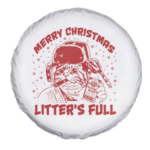 Litters Full Spare Tire Cover Funny Cat Christmas Vacation TS10 Print Your Wear