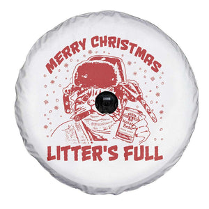 Litters Full Spare Tire Cover Funny Cat Christmas Vacation TS10 Print Your Wear