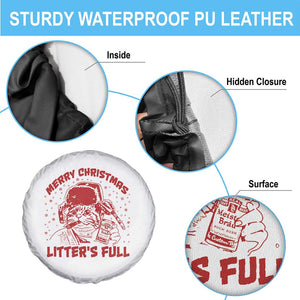 Litters Full Spare Tire Cover Funny Cat Christmas Vacation TS10 Print Your Wear