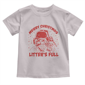 Litters Full Toddler T Shirt Funny Cat Christmas Vacation TS10 Ice Gray Print Your Wear