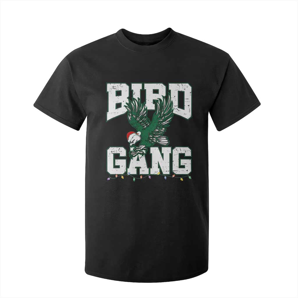 PFE Bird Gang Christmas T Shirt For Kid Philly Lover Santa Bird TS10 Black Print Your Wear