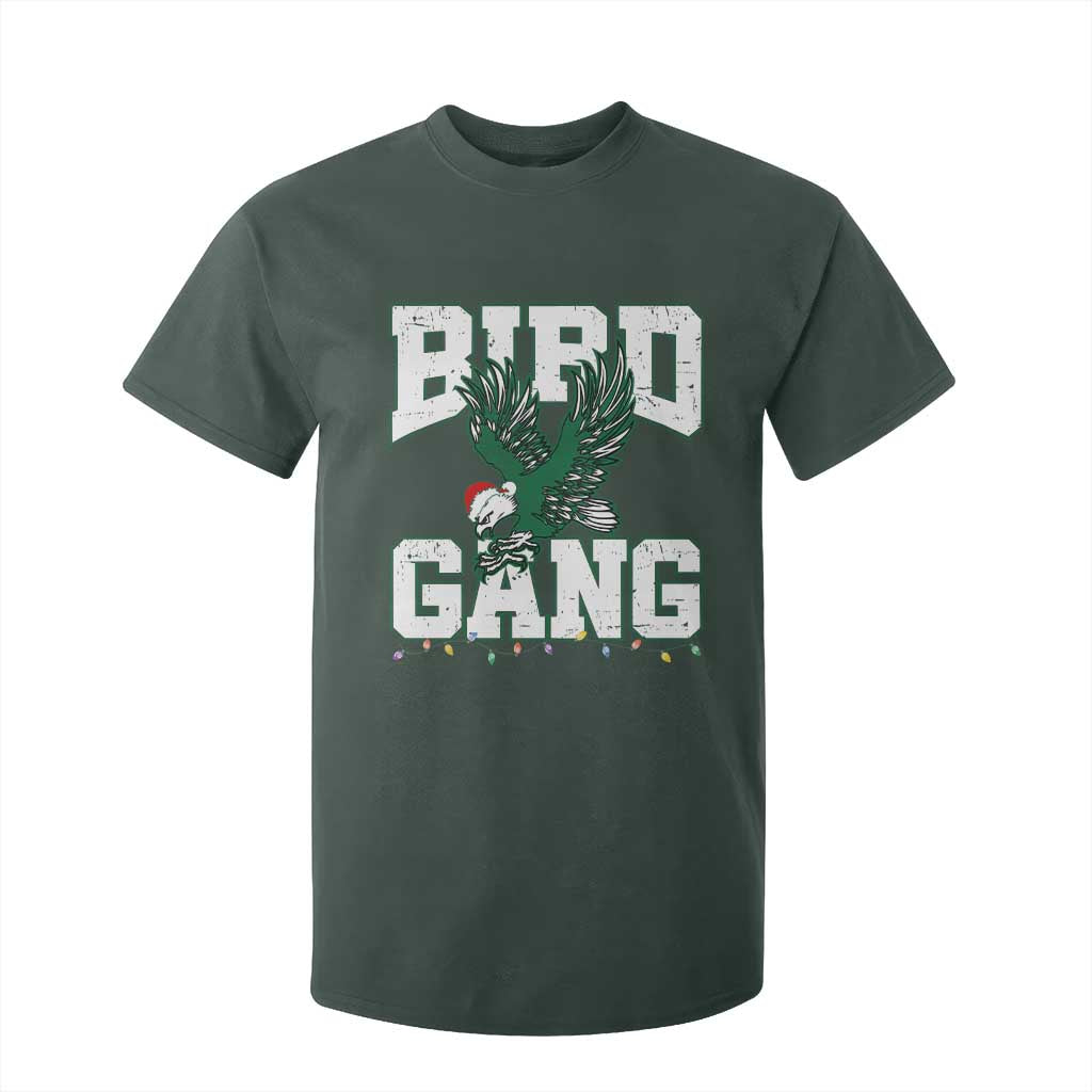 PFE Bird Gang Christmas T Shirt For Kid Philly Lover Santa Bird TS10 Dark Forest Green Print Your Wear