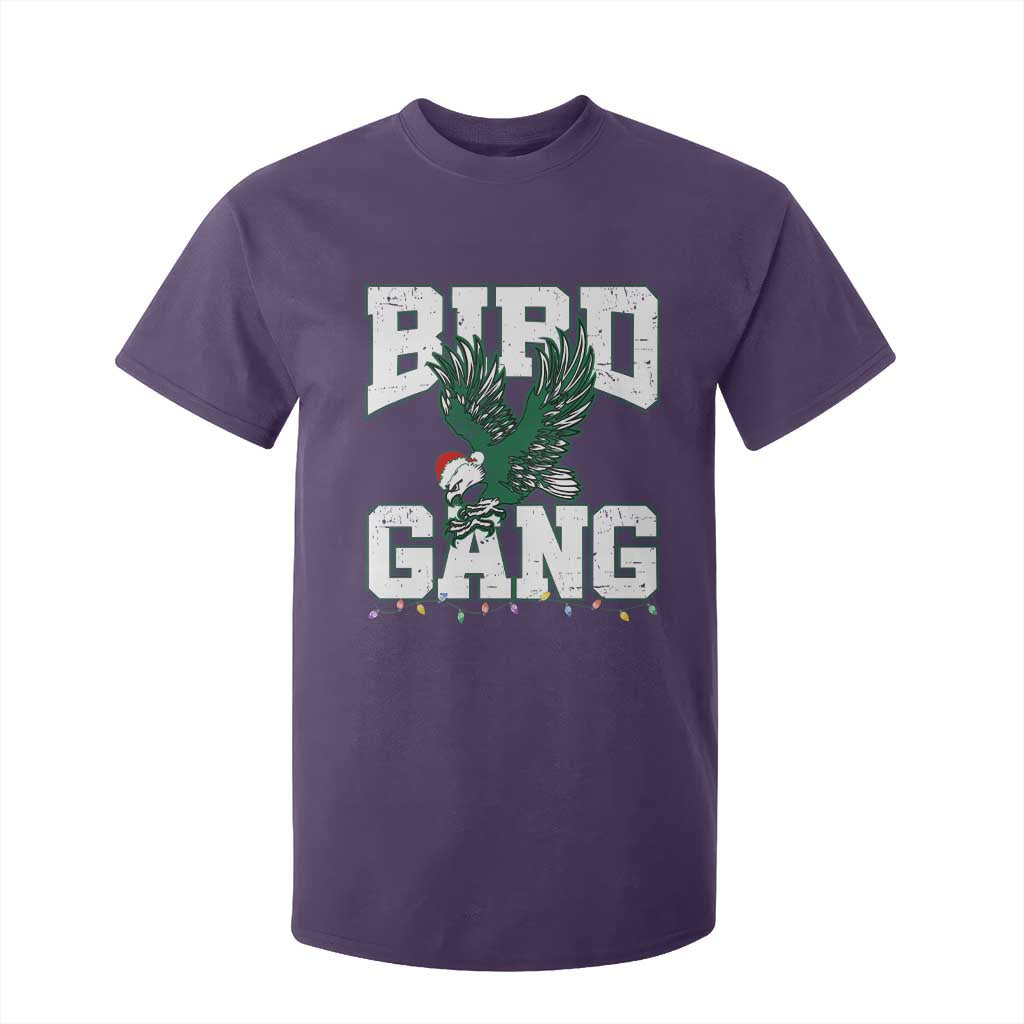 PFE Bird Gang Christmas T Shirt For Kid Philly Lover Santa Bird TS10 Purple Print Your Wear