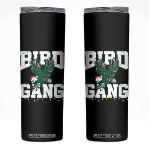 PFE Bird Gang Christmas Skinny Tumbler Philly Lover Santa Bird TS10 Black Print Your Wear
