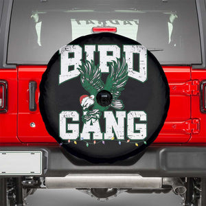 PFE Bird Gang Christmas Spare Tire Cover Philly Lover Santa Bird TS10 Black Print Your Wear