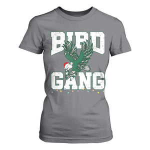 PFE Bird Gang Christmas T Shirt For Women Philly Lover Santa Bird TS10 Charcoal Print Your Wear