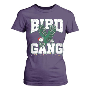 PFE Bird Gang Christmas T Shirt For Women Philly Lover Santa Bird TS10 Purple Print Your Wear