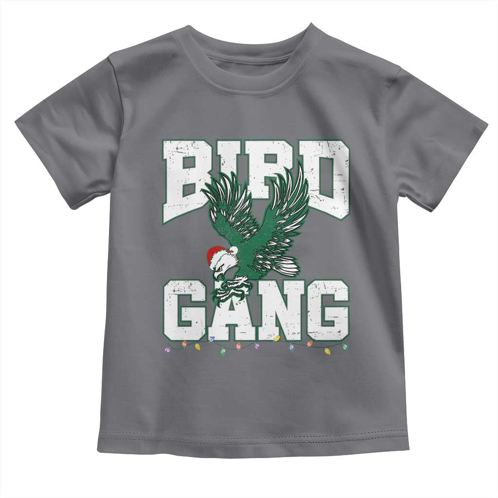 PFE Bird Gang Christmas Toddler T Shirt Philly Lover Santa Bird TS10 Charcoal Print Your Wear