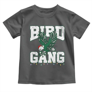 PFE Bird Gang Christmas Toddler T Shirt Philly Lover Santa Bird TS10 Dark Heather Print Your Wear