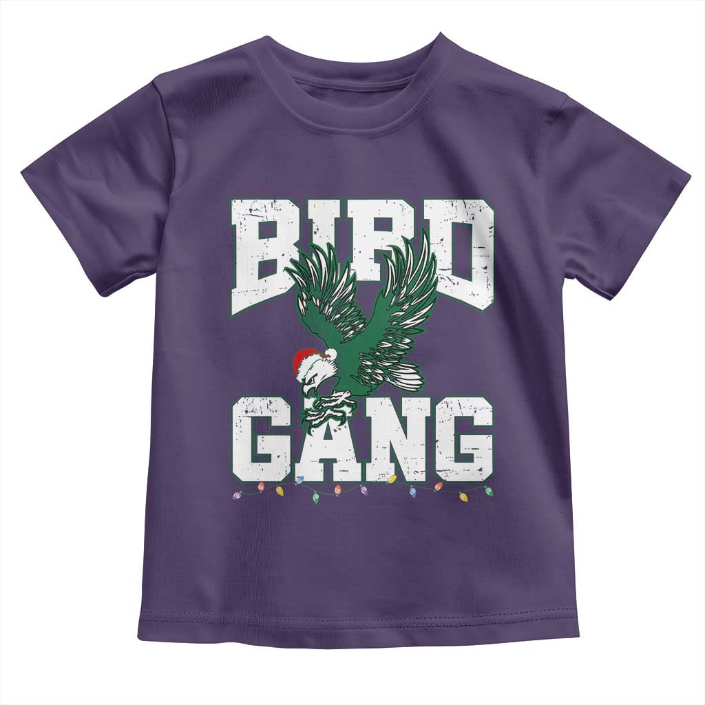 PFE Bird Gang Christmas Toddler T Shirt Philly Lover Santa Bird TS10 Purple Print Your Wear