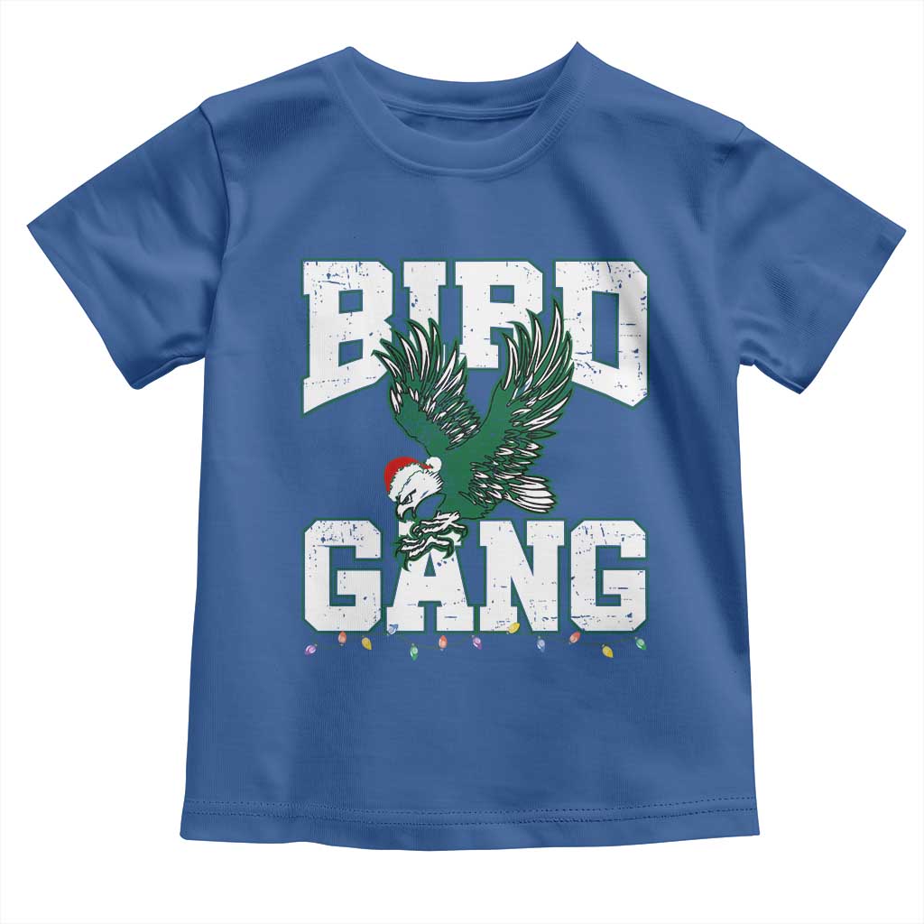PFE Bird Gang Christmas Toddler T Shirt Philly Lover Santa Bird TS10 Royal Blue Print Your Wear