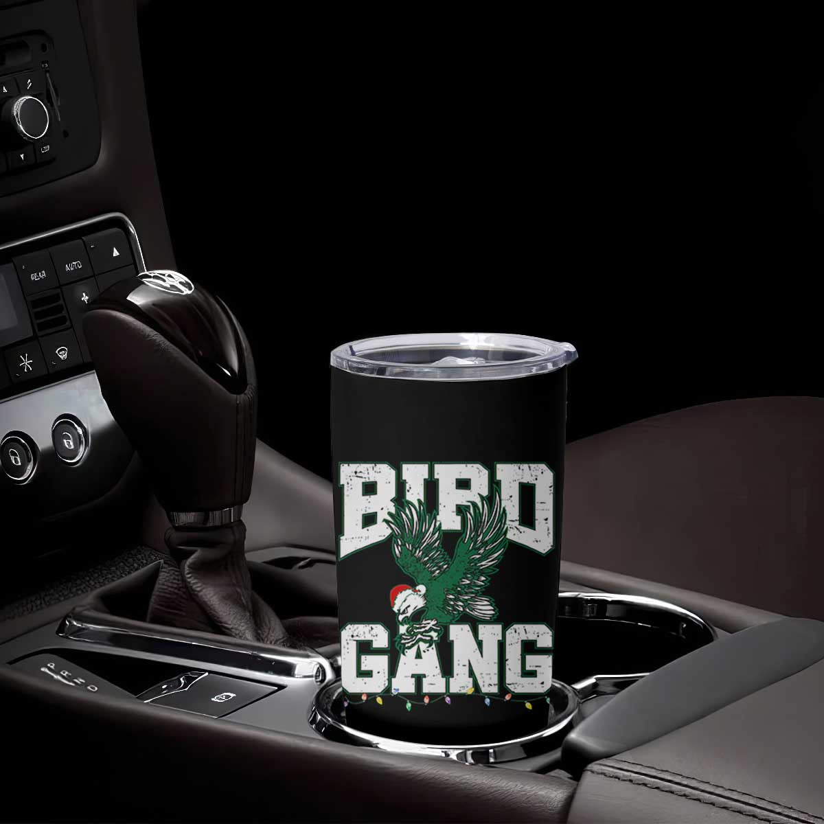 PFE Bird Gang Christmas Tumbler Cup Philly Lover Santa Bird TS10 Print Your Wear