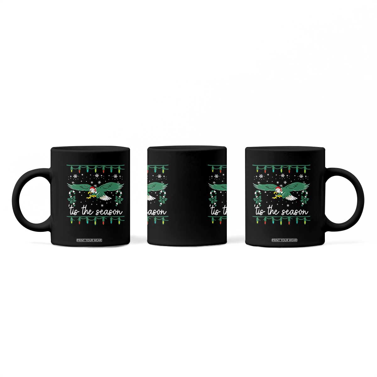 Christmas Philly Lover Coffee Mug Tis The Season Football Lovers EF TS10 Print Your Wear