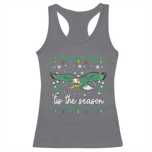 Christmas Philly Lover Racerback Tank Top Tis The Season Football Lovers EF TS10 Charcoal Print Your Wear