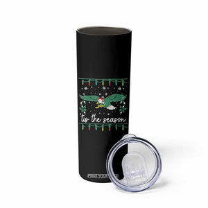 Christmas Philly Lover Skinny Tumbler Tis The Season Football Lovers EF TS10 Print Your Wear