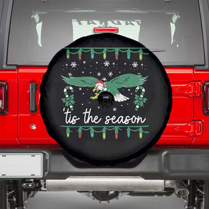 Christmas Philly Lover Spare Tire Cover Tis The Season Football Lovers EF TS10 Black Print Your Wear
