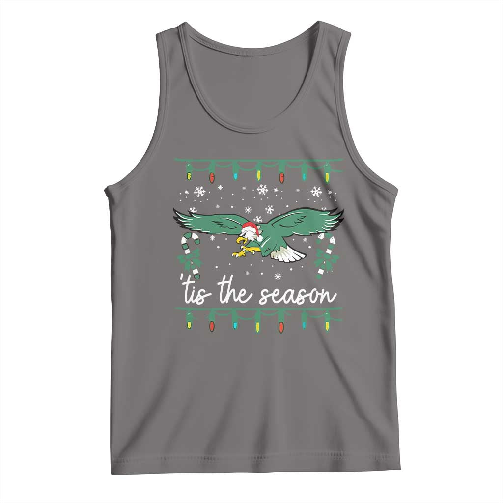 Christmas Philly Lover Tank Top Tis The Season Football Lovers EF TS10 Deep Heather Print Your Wear